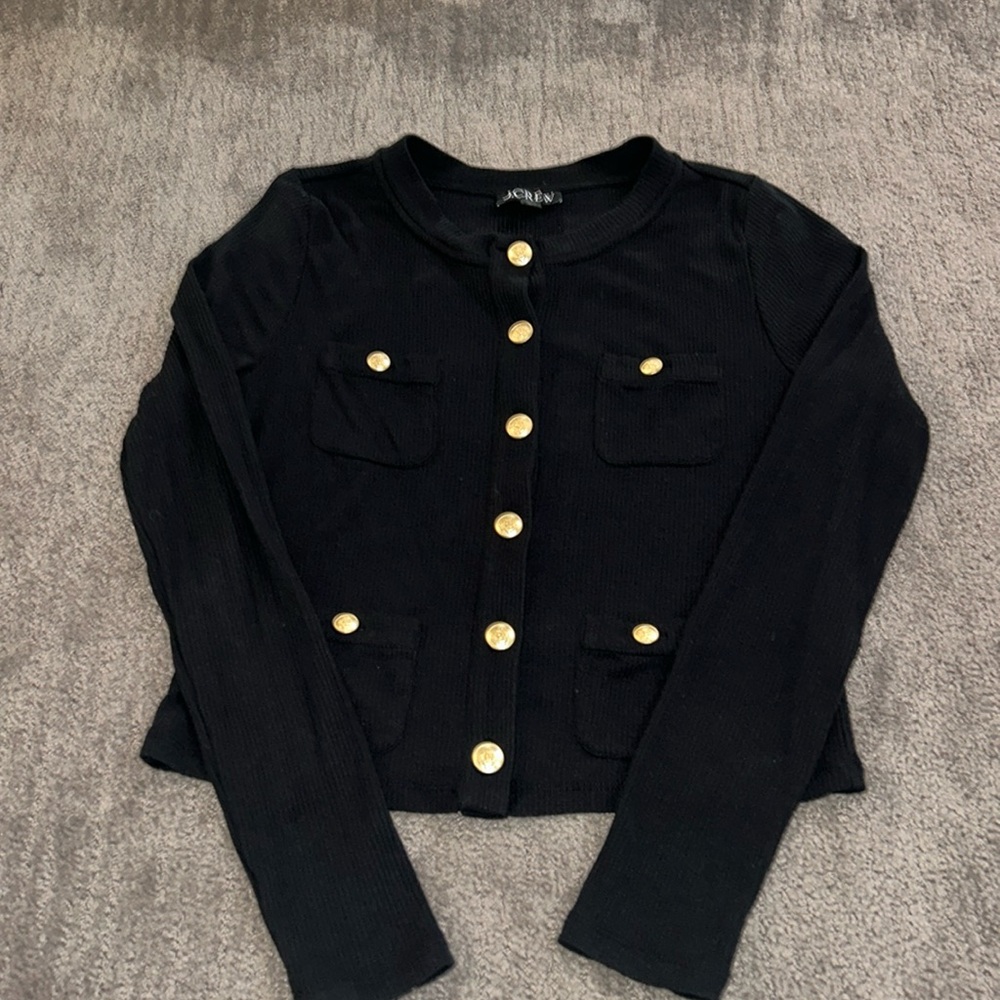 J..Crew Vintage rib lady jacket- like new